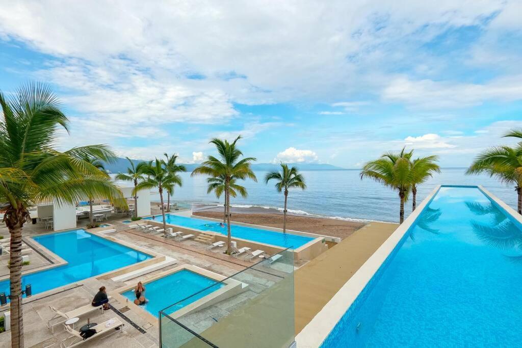 Harbor 7010 By Moikkarentals Beachfront 600Mb Wifi Puerto Vallarta Dış mekan fotoğraf